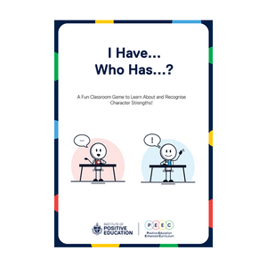 Character Strengths Game: 'I have... Who has?' (digital download)